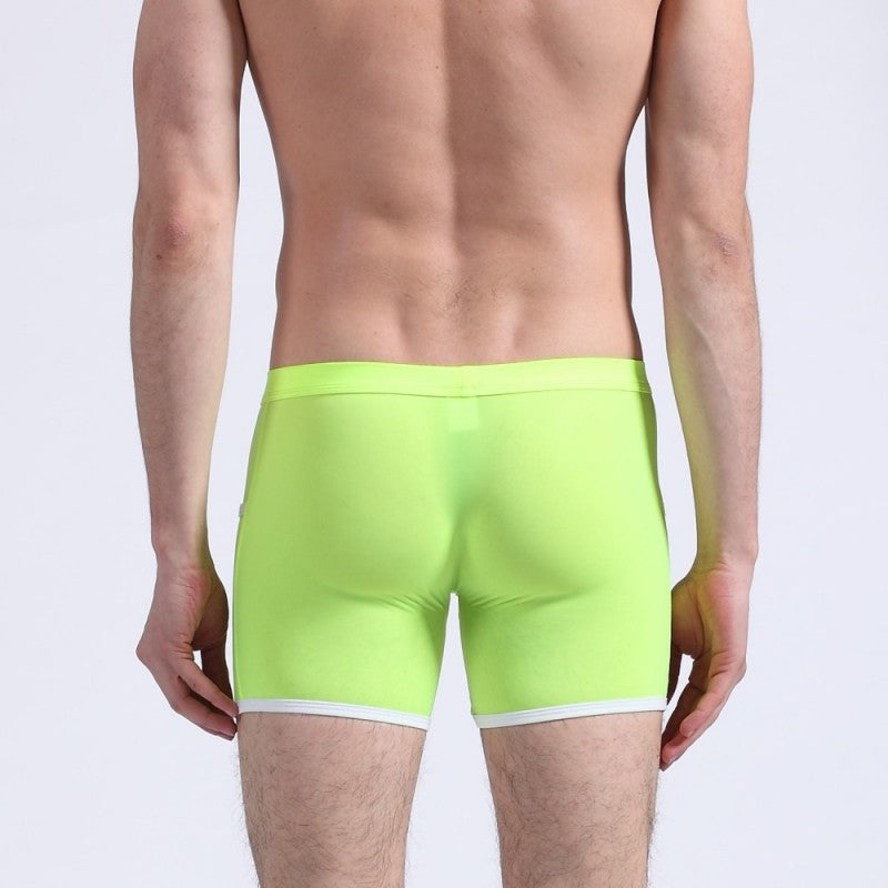 Men's Underwear With Pockets Ultra-thin Ice Silk Boxer