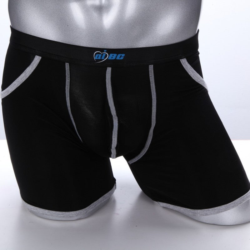 Men's Underwear With Pockets Ultra-thin Ice Silk Boxer